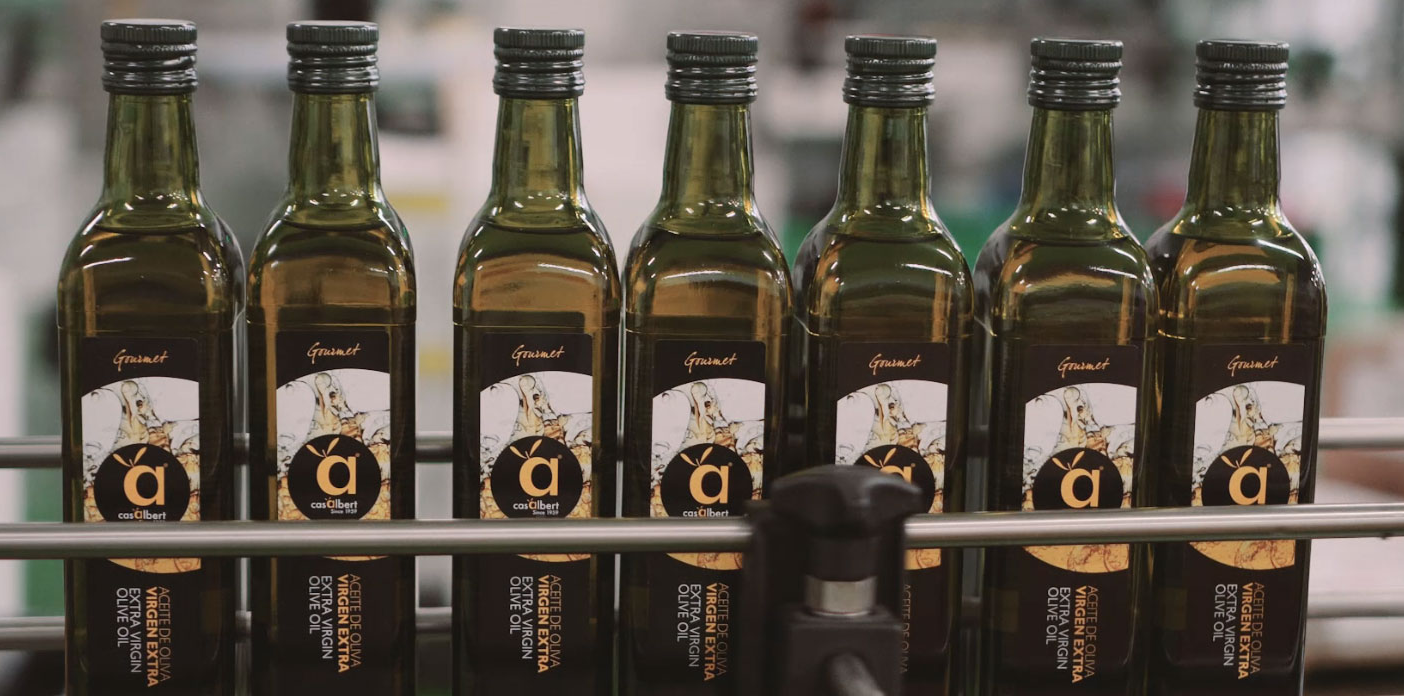 Aceite de oliva importado de España