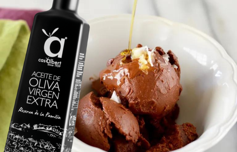 Aceite de oliva y chocolate