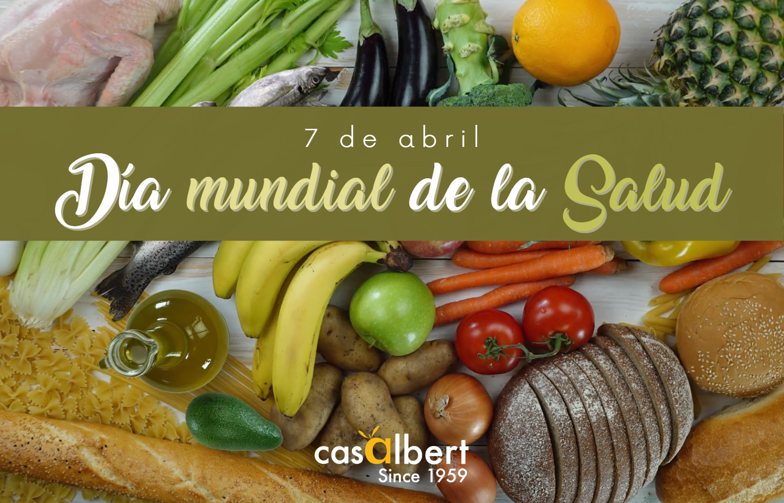 Dieta Mediterránea y AOVE para celebrar el Día Mundial de la Salud
