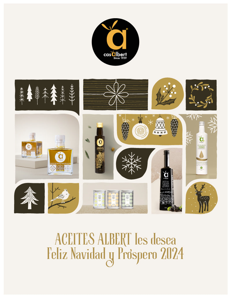 Aceites Albert os desea Feliz Navidad y Próspero Año 2024