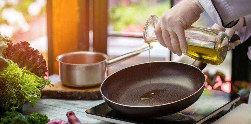 ¿Qué les sucede a los antioxidantes en el aceite de oliva cuando se calientan?