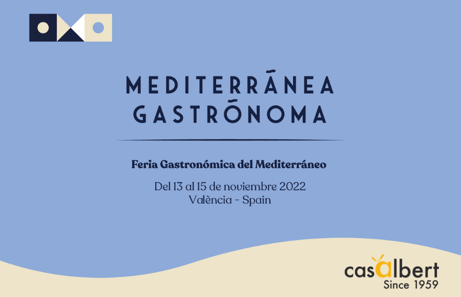 Aceites Albert estará presente en Mediterránea Gastrónoma 2022