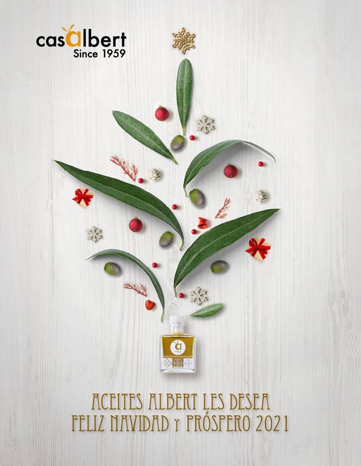 ACEITES ALBERT les desea Feliz Navidad y próspero 2021