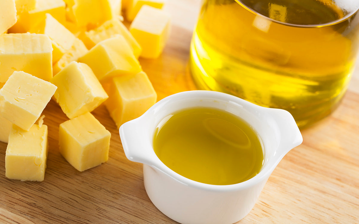 Diferencia entre el Aceite de Oliva y la Mantequilla