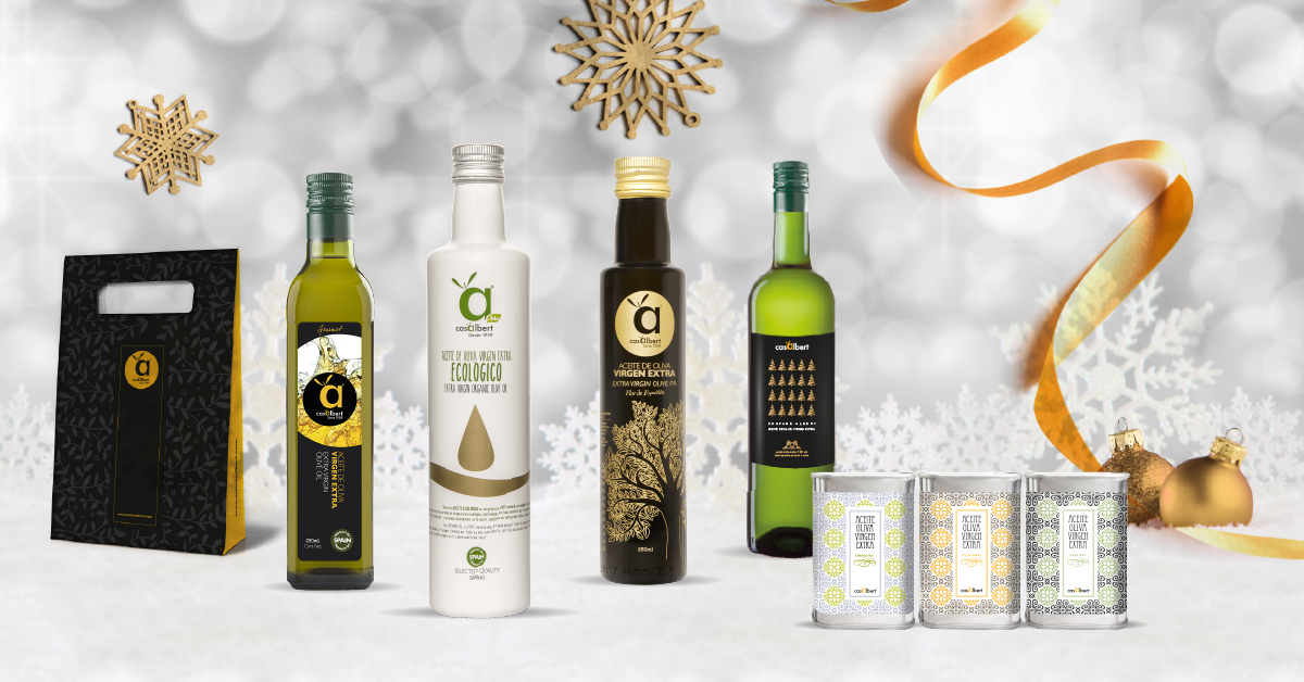 Regalos de empresa con los mejores aceites de oliva CASALBERT SELECCIÓN