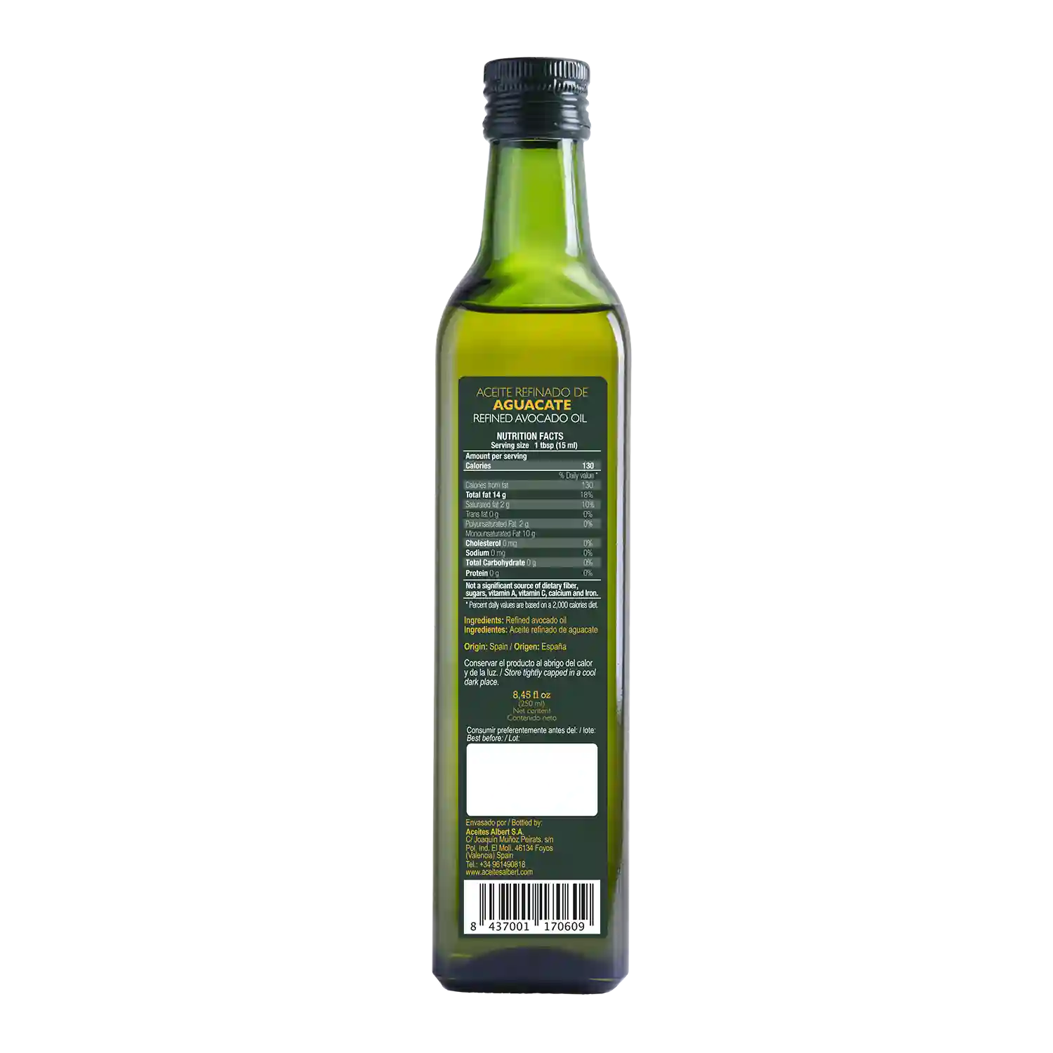 Aceite de Aguacate 250ml