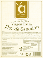ACEITE DE OLIVA VIRGEN EXTRA FLOR DE ESPADÁN 5 LITROS