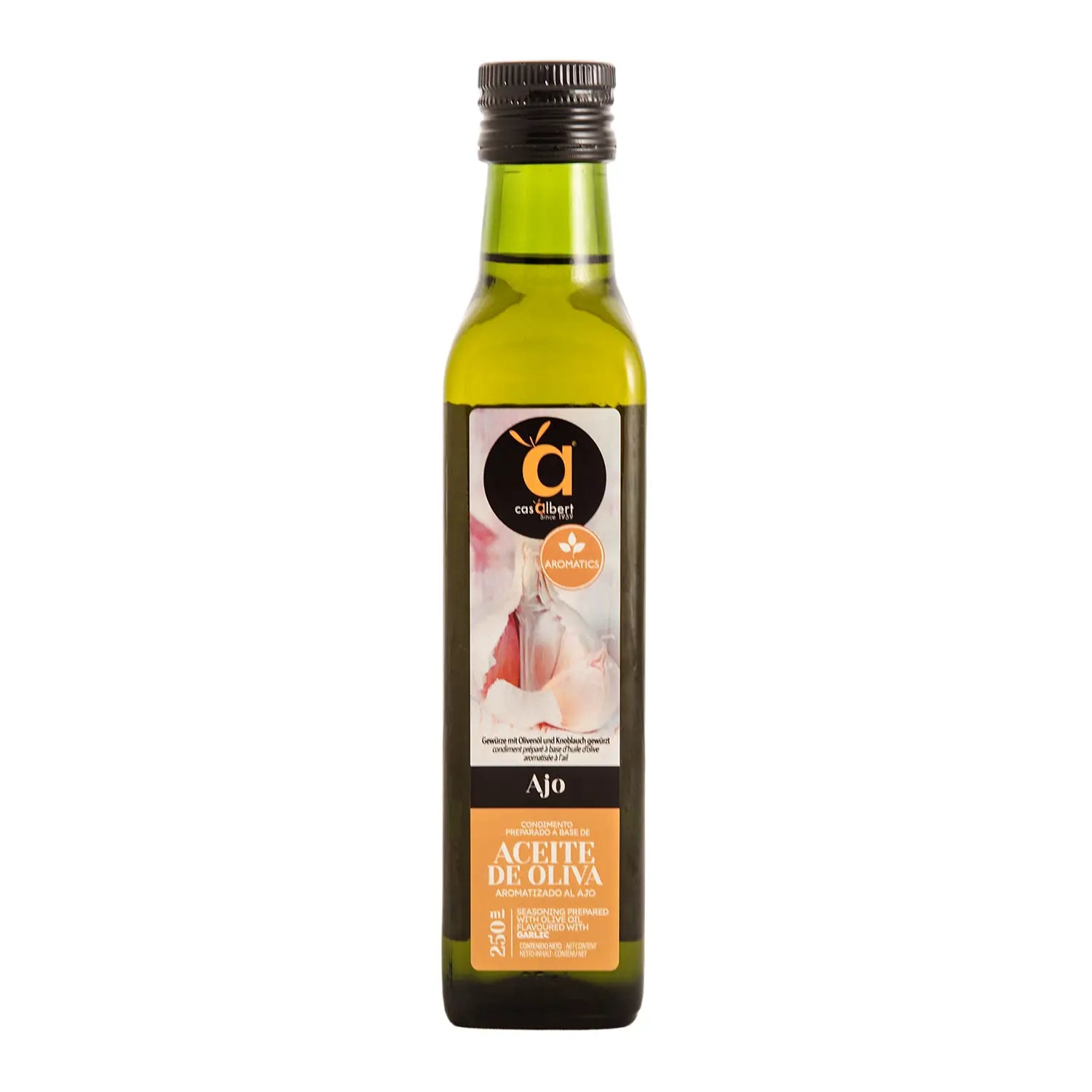 Aceite de Oliva aromatizado al Ajo 250ml