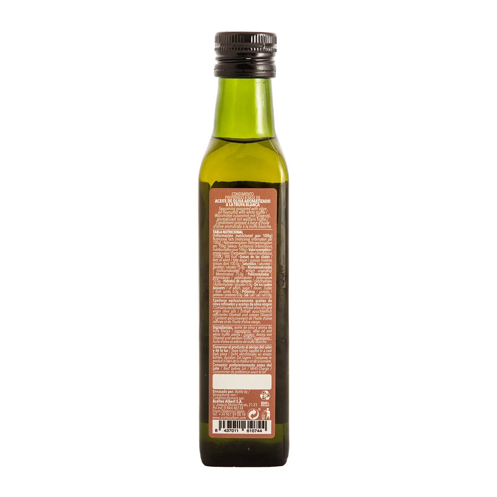Aceite de Oliva aromatizado a la Trufa Blanca 250ml