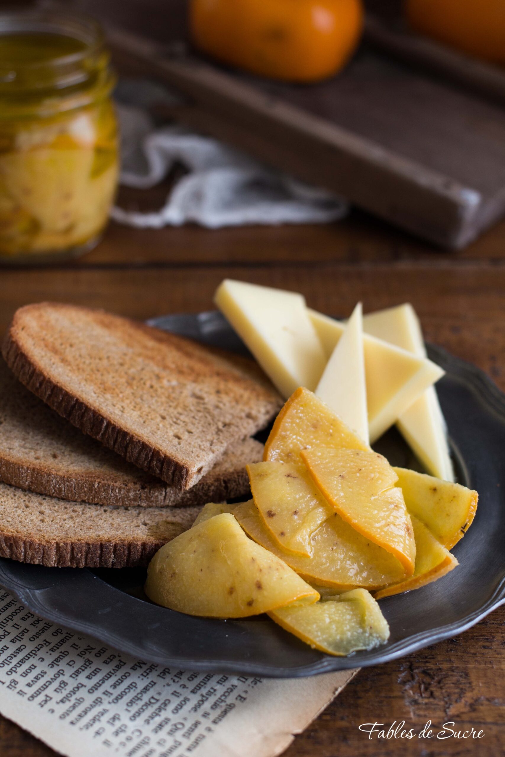 caquis en aceite de oliva virgen extra