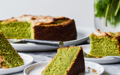 Bizcocho de Aceite de Oliva con limón y menta