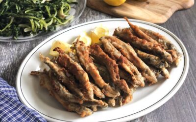 Pescado frito, solo con aceite de oliva virgen extra