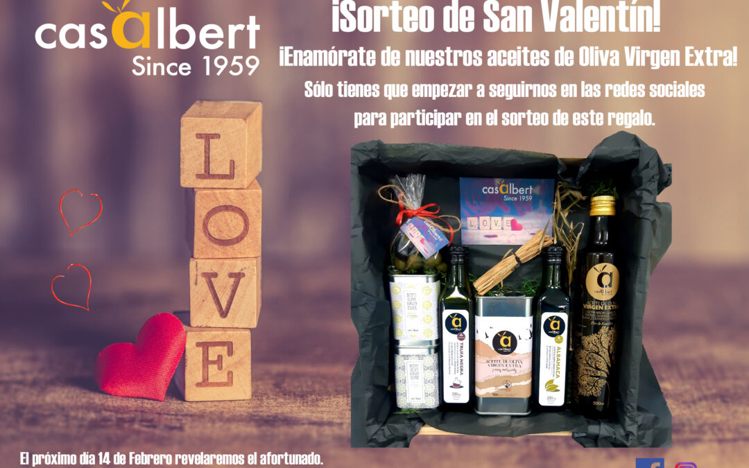 Bases legales Sorteo CESTA San Valentín Casalbert