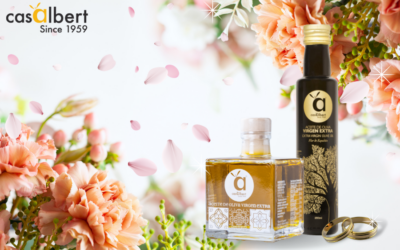 Detalles de boda con Aceite de Oliva Virgen Extra Casalbert