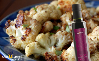 Coliflor asada con Vinagre Balsámico Casalbert