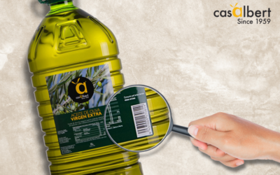 ¿Para qué sirve el código de barras en las botellas de aceite?