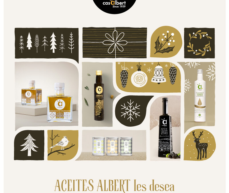 Aceites Albert os desea Feliz Navidad y Próspero Año 2024
